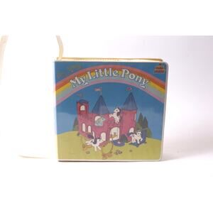 My Little Pony Picture Books and Cassette Tapes in Carry Case ~ 260205-WH 948
